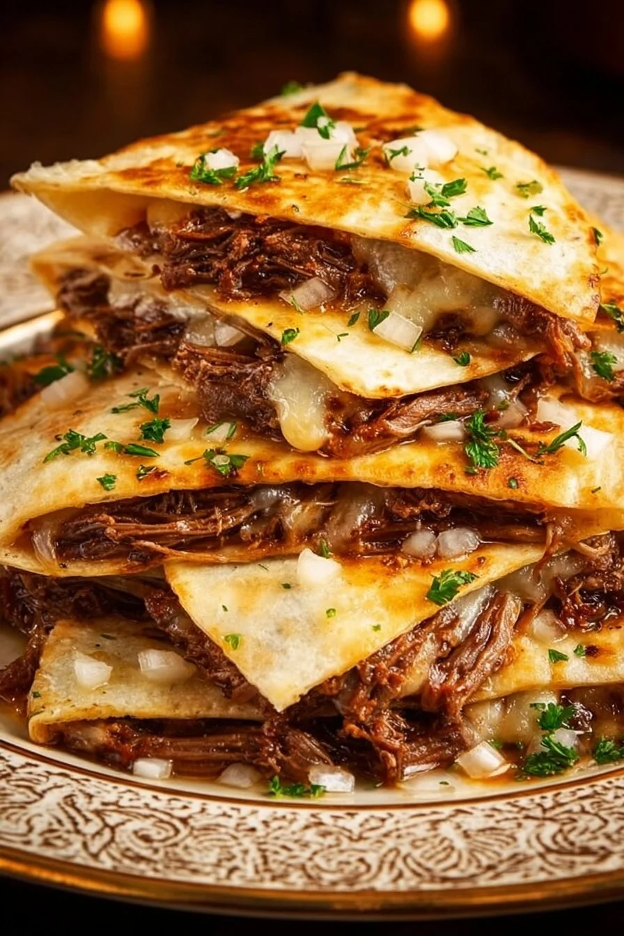 Mississippi Pot Roast Quesadillas